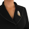 Broche Mujer Prendedor Brillantes Lindo Regalo Joya Elegante - Bisuel