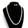 Collar Aretes Pulsera Mujer Perlas Cultivadas P. Naturales - Bisuel