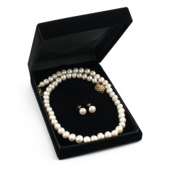 Collar Aretes Pulsera Mujer Perlas Cultivadas P. Naturales - Bisuel