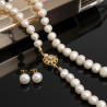 Collar Aretes Pulsera Mujer Perlas Cultivadas P. Naturales - Bisuel