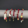 Deseos y Buenos Propositos Pulsera Multivueltas o Collar con Dijes
