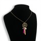 Collar Atrapasueños Centro Azul