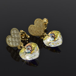 Juego Corazón Swarovski Boreal - Bisuel